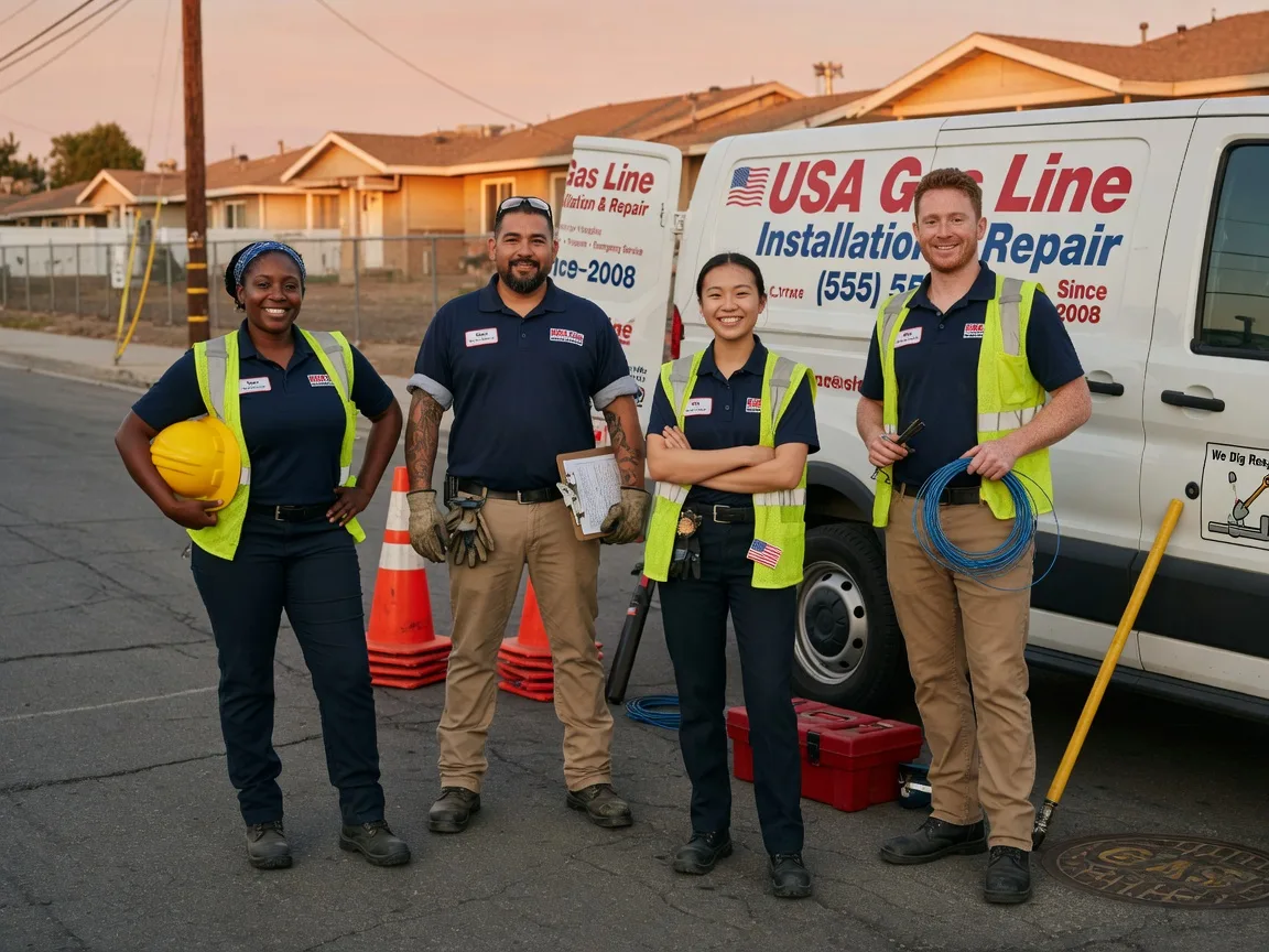 Gas Line Installation company in Thompson, OH